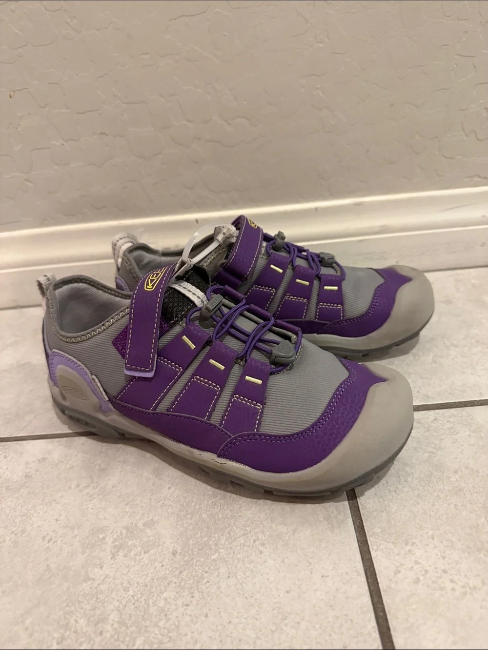 Keen Kids Purple and Gray Water Shoes